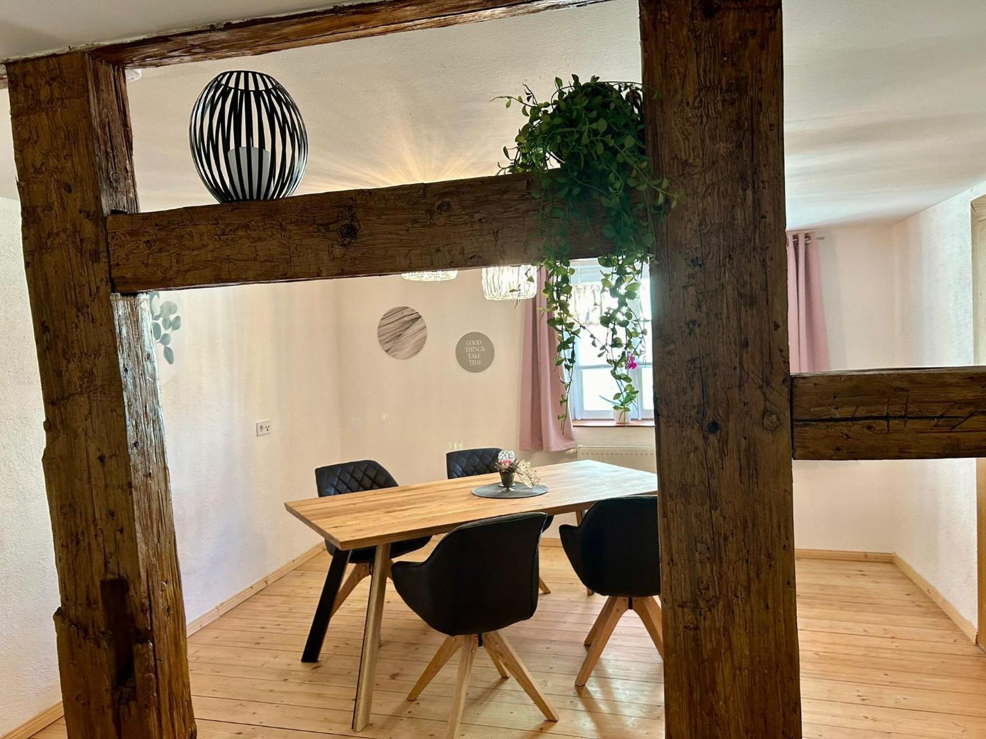 Ferienwohnung Dornroeschen Dinkelsbühl Exterior foto